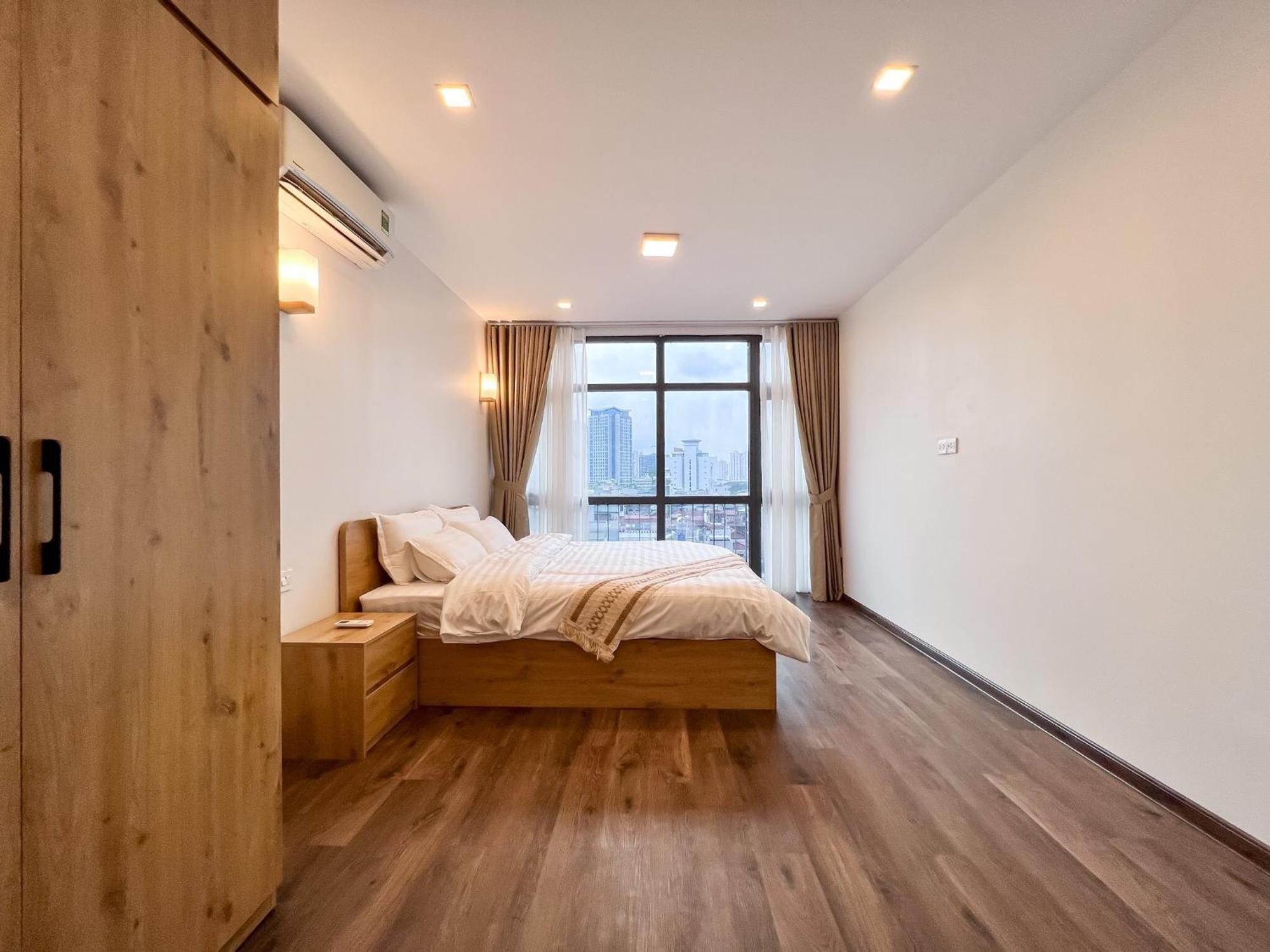 الشقق الفندقية هانويفي  Nine Housing Kim Ma المظهر الخارجي الصورة