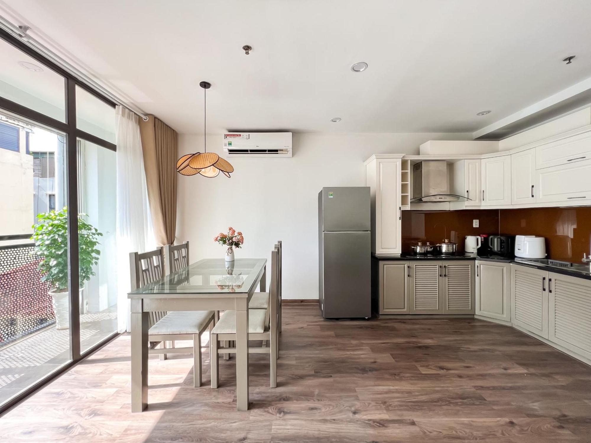 الشقق الفندقية هانويفي  Nine Housing Kim Ma المظهر الخارجي الصورة