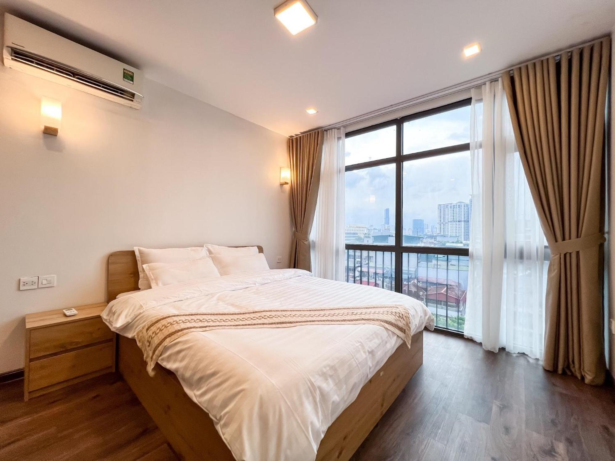 الشقق الفندقية هانويفي  Nine Housing Kim Ma المظهر الخارجي الصورة